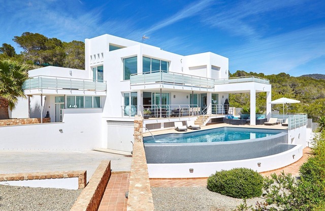Contemporary Ibiza Villa | 150 Metres To The Beach | Villa Andrey | 5 Bedrooms.