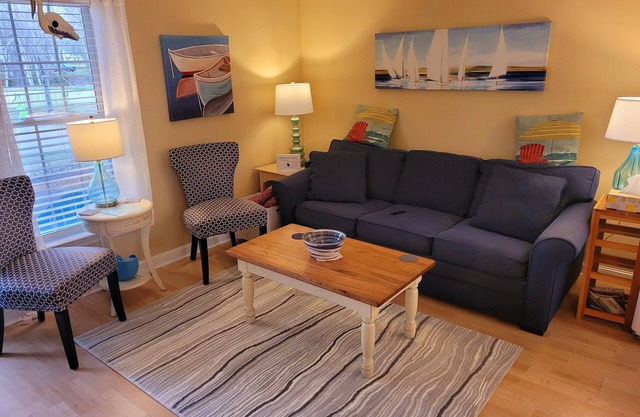 Contemporary Beach Condo at The Resort at Goose Rocks- END UNIT 800 sq ft