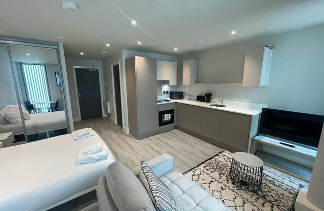 Contemporary Studio with free Parking in Bracknell