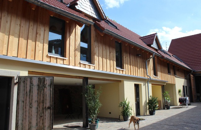 Converted farmhouse, modern and idyllic