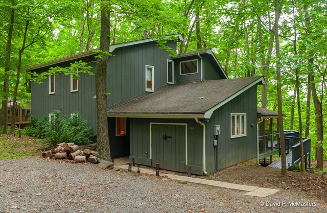 Coolfont 4 BDRM, lots of beds! Cozy Wooded Cottage.
