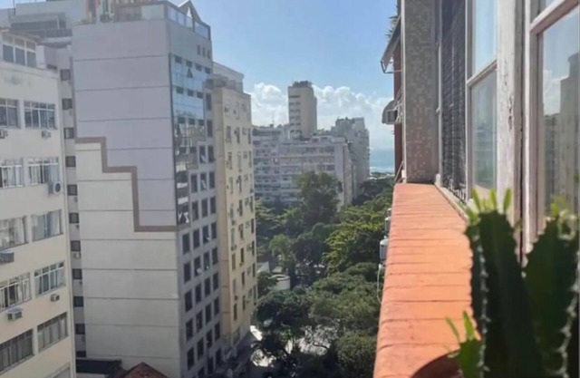 Copacabana Espaçoso Vista Lateral Mar