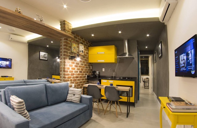 Copacabana Sea View Loft/Garage/100% Air-conditioned