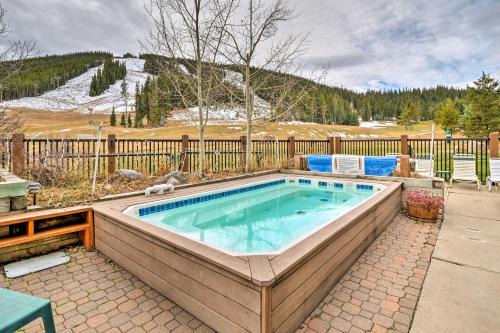 Copper Mountain Ski-InandSki-Out Condo with Balcony!