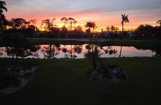 Corner condo with golf course views in The Forest