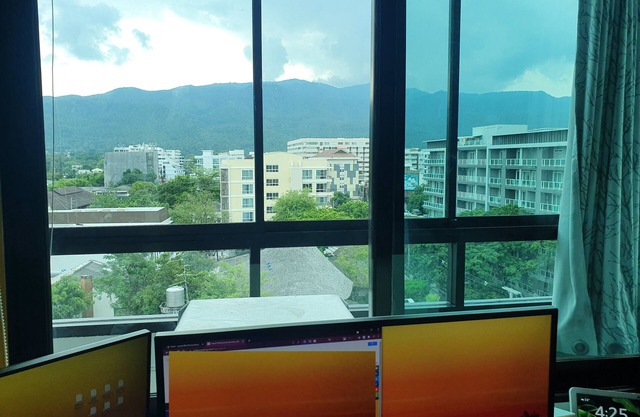 Corner Studio with Amazing Views in Popular Nimman with many Smart Home features