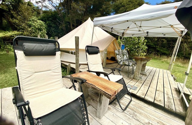 Coro Camping nGlamping in nature. Totally private with own bush clad river pool