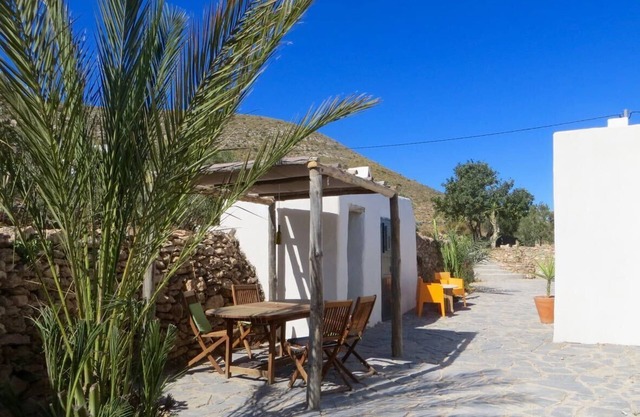 cortijo alhaja del cerro blanco in the natural park cabo de gata