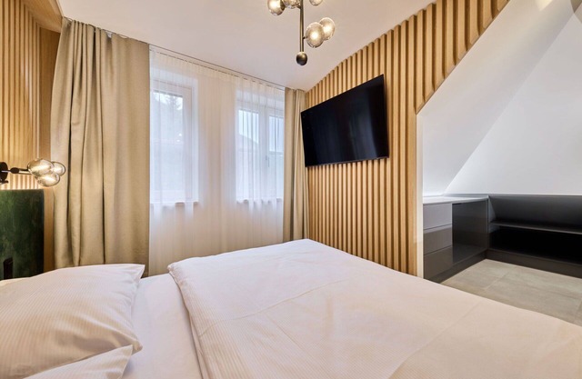 Cosy apartment for 5 guests with WIFI, TV, terrace and pets allowed