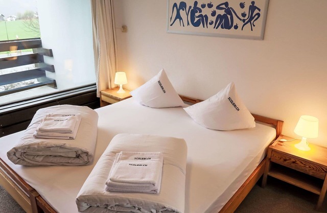 Cosy apartment for 6 people with WIFI, pool, TV, balcony, panoramic view and parking