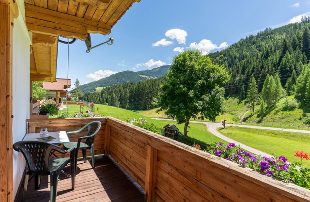 Cosy apartment with terrace and ski storage