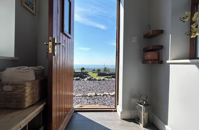 Cosy cottage enjoying a secluded spot with stunning views