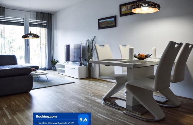 Cosy new Apartment 3min to VIC/Uno-City and Danube