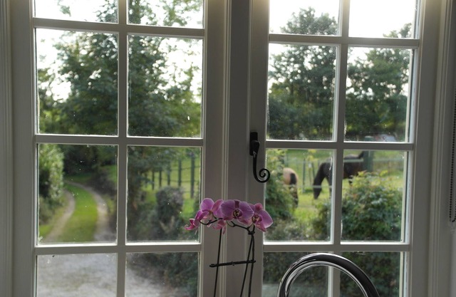 Cottage in grounds of the Old Rectory, on the edge of the village of Lapford