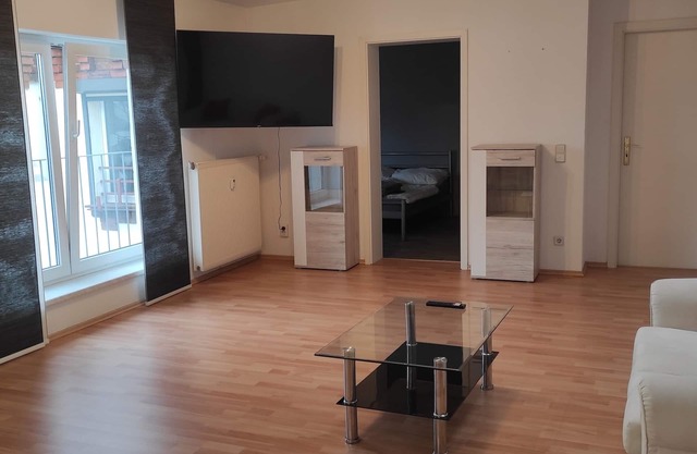 Cottbus City apartment with a view over the rooftops - for stair climbers