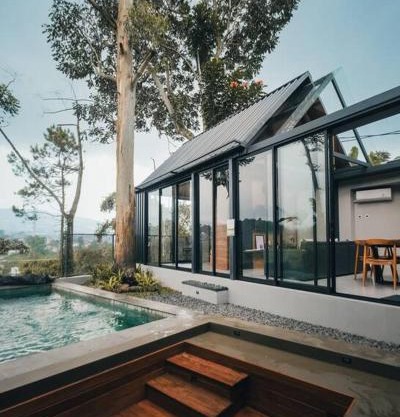 Cottonwood Cabin Villa B Triniti Lembang