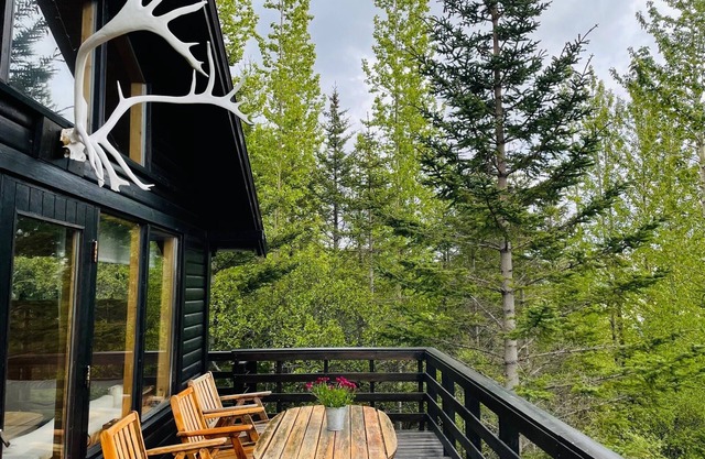 Country cottage with a spectacular view in west Iceland, 80 min from Reykjavik