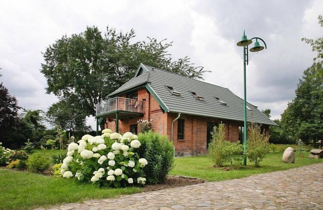 Country House by Lake Dümmer with Rowing Boat