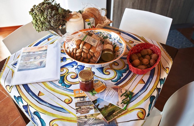 Country House 'Paese Albergo - Arconides' with sea views, balcony and Wi-Fi