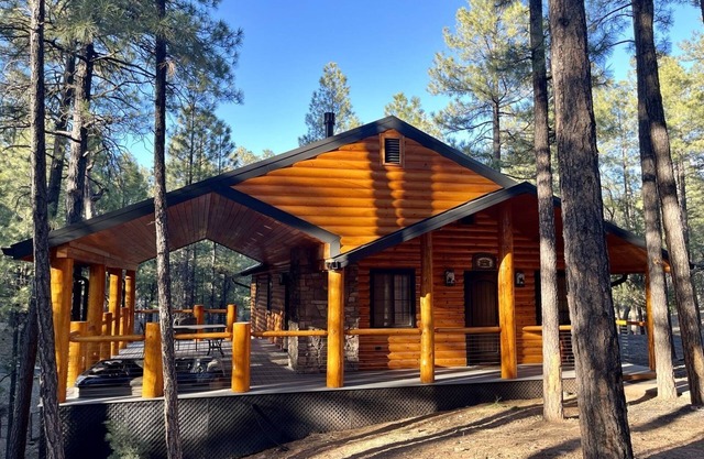 Cowboy Cabin- Hot Tub & Tall Pines