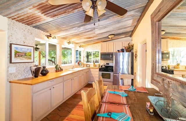 Cowboy House on a Historical Cattle Ranch