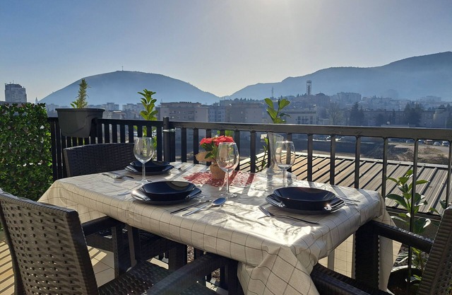 Cozy 1-bedroom apartment in brilliant Mostar with AC, WiFi