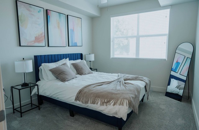 Cozy 1-bedroom apartment in brilliant South Salt Lake with fitness center, AC