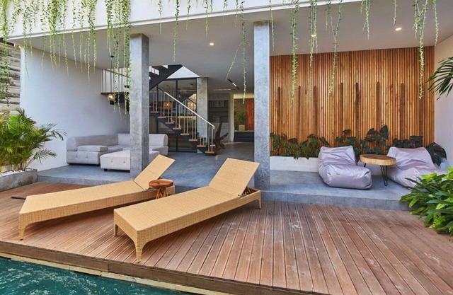 Cozy 2 bedrooms villa with Jacuzi 100m from sandy beach