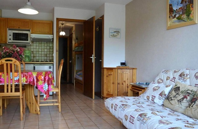 Cozy 2-room apt, sleeps 6, terrace, garage, near slopes - Le Grand-Bornand