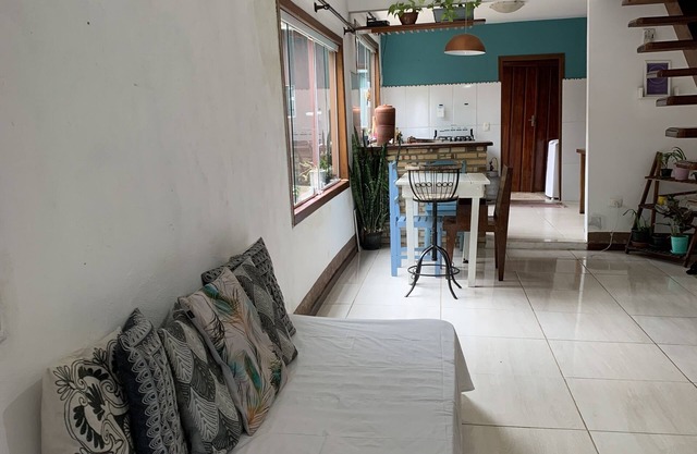 Cozy 3 bedroom house in welcoming Jabaquara Paraty with pool,AC,WiFi,jacuzzi.