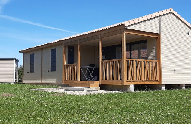 Cozy 3-Bedroom Chalet with Heated Pool Near Morbihan Gulf
