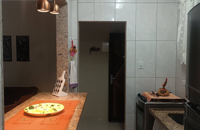Cozy 40m from the Beach: Ground Floor Apartment with 2 Bedrooms and Wi-Fi in Vila Tupi