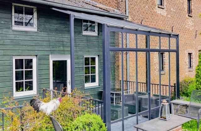Cozy apartment in old mill with covered terrace