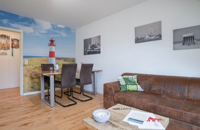 Cozy apartment on the North Sea
