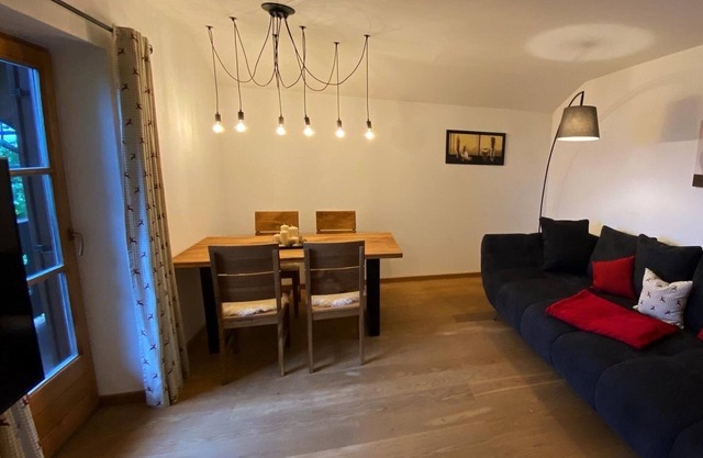 Cozy apartment on the organic farm with a fantastic mountain view
