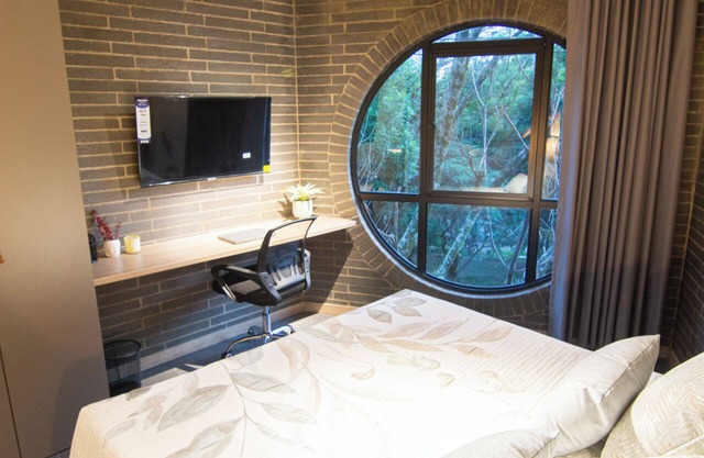 Cozy apartment with city view