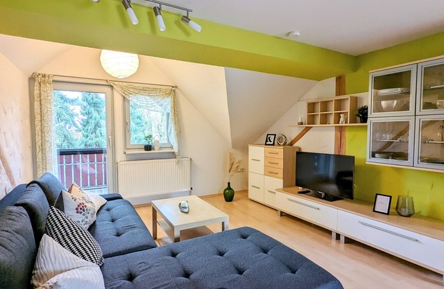 Cozy attic apartment (60 sqm) for 2 persons with fully equipped kitchen