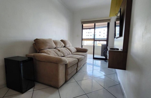 Cozy apartment in Guilhermina, balcony, barbecue, close to the beach