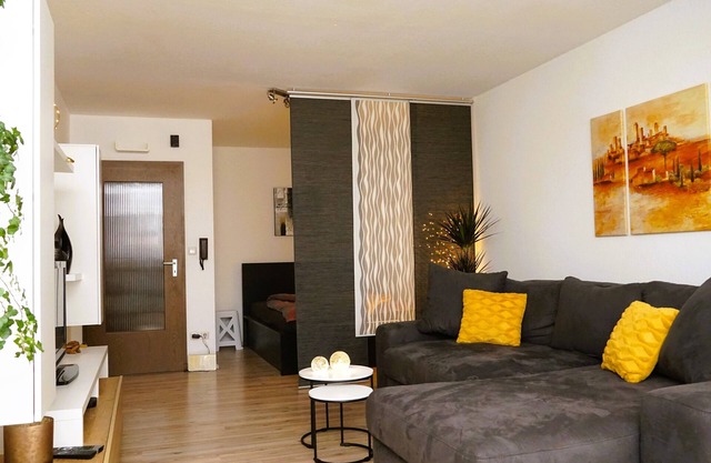 Cozy, bright apartment with fully equipped kitchen and parking space