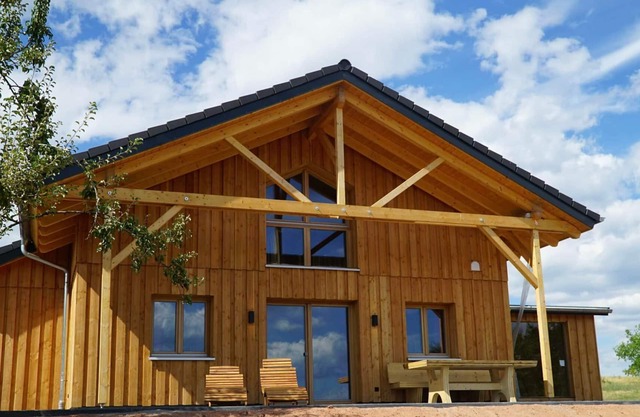 Cozy chalet in the Palatinate Forest with sauna and hot tub in Rhineland-Palatinate