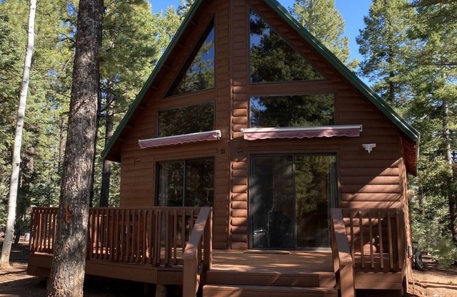 Cozy Cabin nestled in the woods. Plenty of SNOW MOBILE and ATV PARKING!
