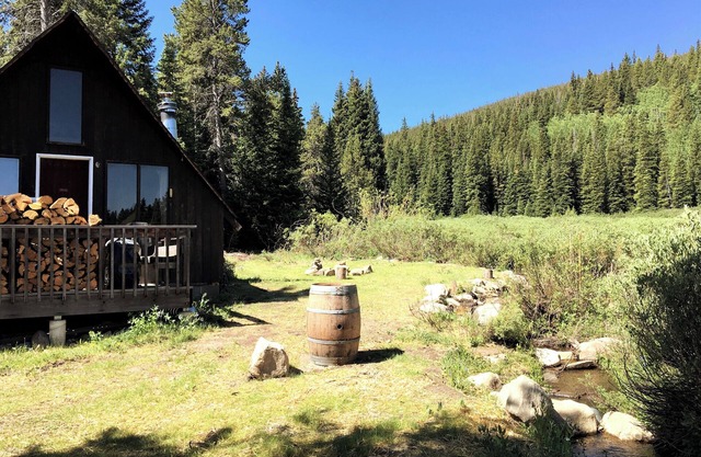 Cozy Creekside Cabin on 1.5 acres minute to Breckenridge