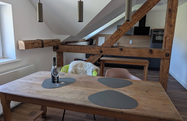 Cozy "Dachbalken-Loft" in beautiful villa