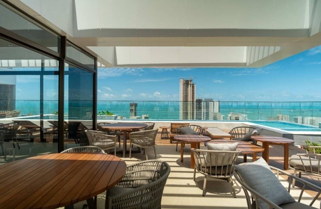 Cozy Flat in Beach Class Meireles - Fortaleza