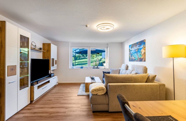 Cozy holiday apartment in Sauerland with a view of Nordhelle, terrace and Wi-Fi