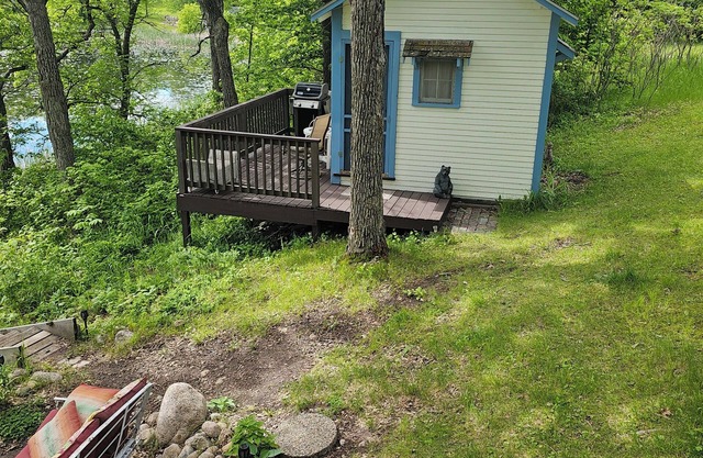 COZY Loon Lake, Vergas MN cabin! Dog Friendly! Pontoon rental available.