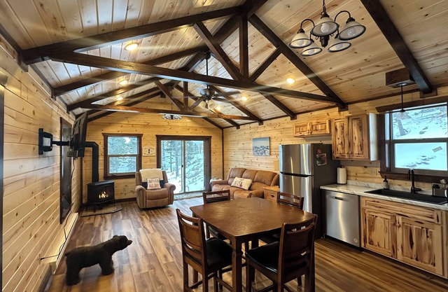 Cozy mountain cabin walk to ski area!