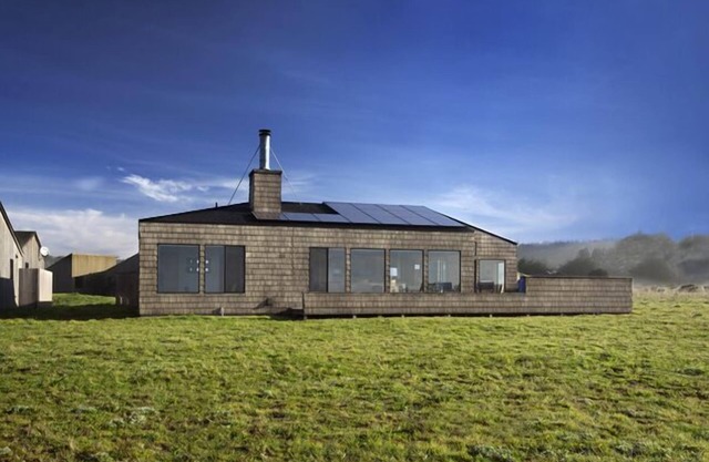 Cozy ocean front home buffered by a 30 acre meadow
