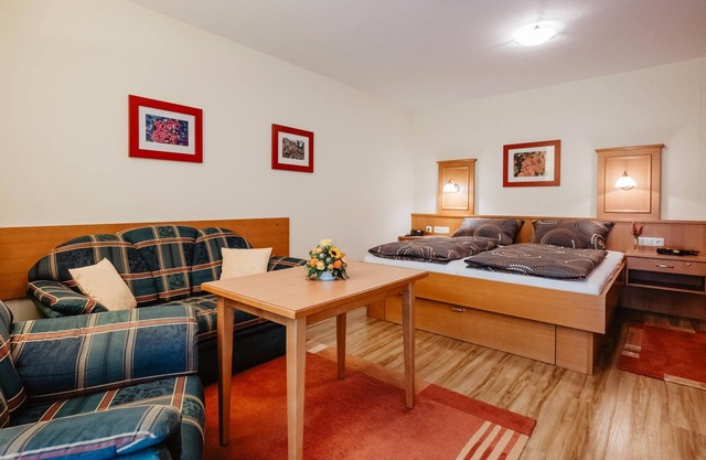Cozy one-room apartment with balcony