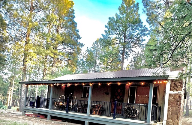Cozy, quiet picturesque cabin in the pines & perfect escape from the heat!